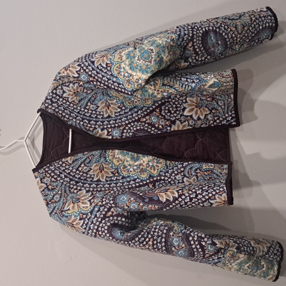 Handmade Upcycled quilt jacket